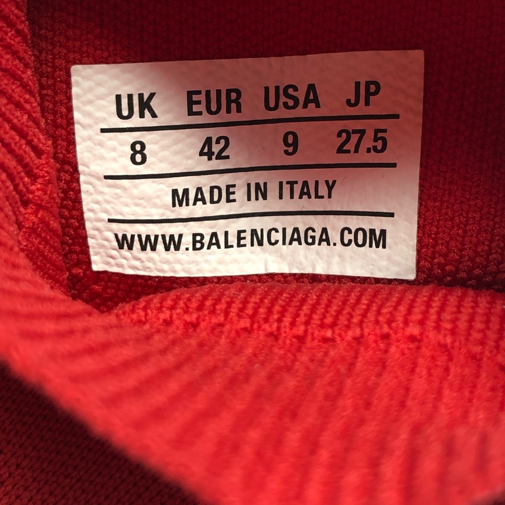 Balenciaga Speed 2.0 Knit High Top Sneakers - Picture 6 of 11